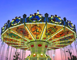 John Biddall Leisure | ADULT ATTRACTIONS | Stage Lighting Hire | Stage Hire | Soft Play Hire | Small Carousel| Merry Go Round | GENERATOR HIRE | Funfair Ride | Dodgems | Carousel | Bouncy | Bouncy Castle